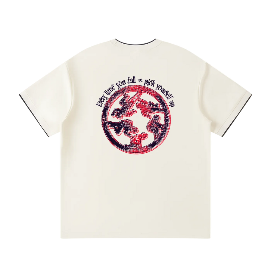 Pick Yourself Up Ringer Tee