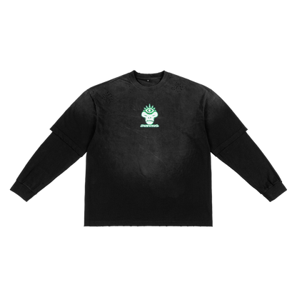 Shape Your World Sun-fade Faux Tee