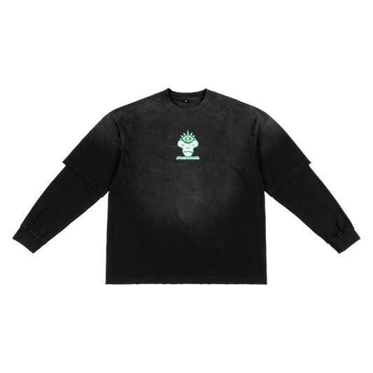 Shape Your World Sun-fade Faux Tee