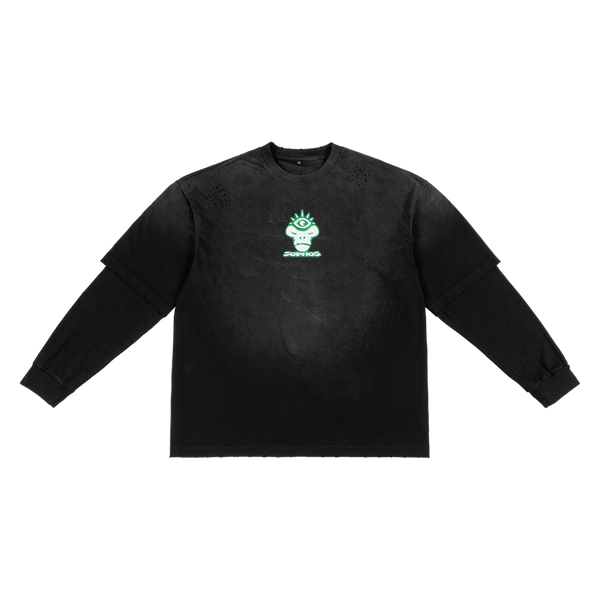 Shape Your World Sun-fade Faux Tee