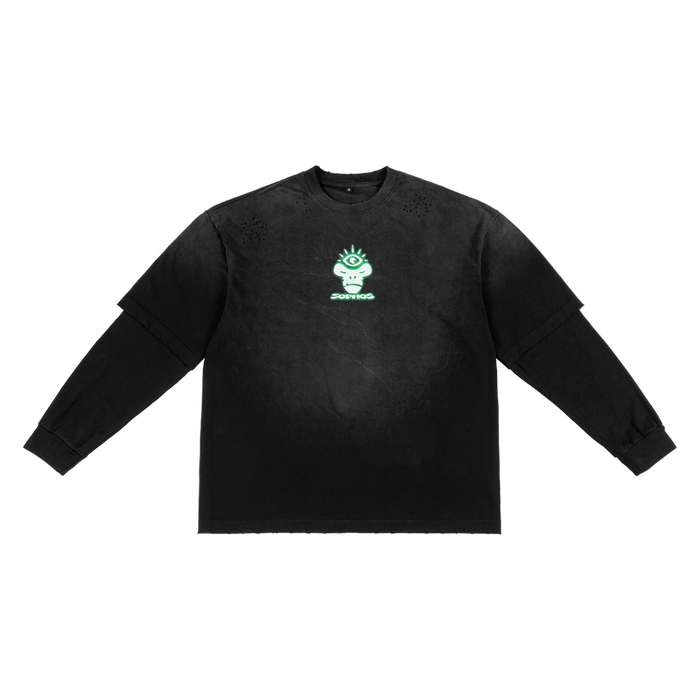 Shape Your World Sun-fade Faux Tee