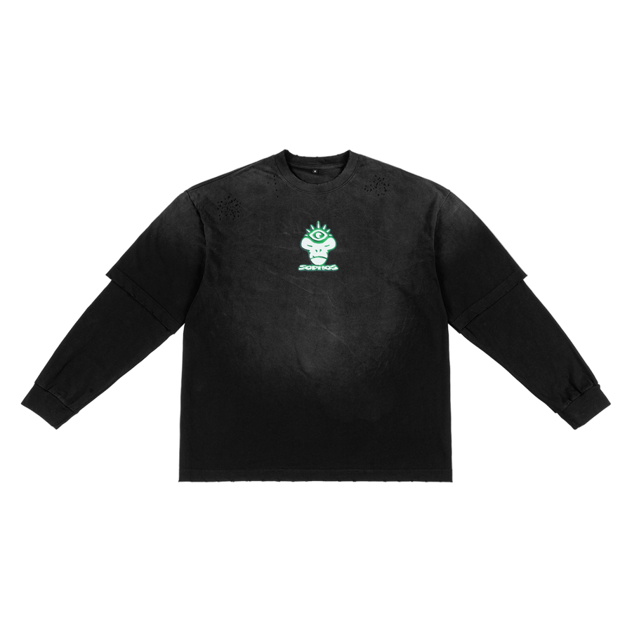 Shape Your World Sun-fade Faux Tee